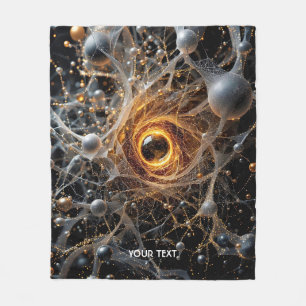 Fantasy Niedlich Abstrakt Space Scene Fleecedecke