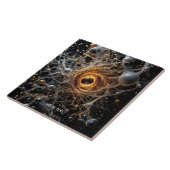 Fantasy Niedlich Abstrakt Space Scene Fliese (Seite)