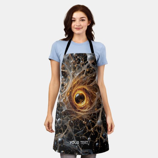 Fantasy Niedlich Abstrakt Space Scene Schürze (Getragen)