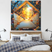 Fantasy Niedlich Altes Herbstummel Leinwanddruck (Insitu (Schlafzimmer))