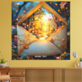 Fantasy Niedlich Altes Herbstummel Leinwanddruck (Insitu (Wohnzimmer))