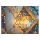 Fantasy Niedlich Altes Herbstummel Tischdecke (Vorderseite (Horizontal))