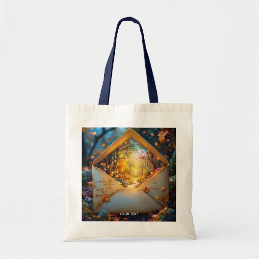 Fantasy Niedlich Altes Herbstummel Tragetasche (Vorne)