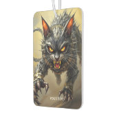 Fantasy Niedlich Angry Cyborg Cat Autolufterfrischer (Links)