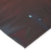 Fantasy Niedlich Astronaut Landschaftsfeuer Tischdecke (Schrägansicht)