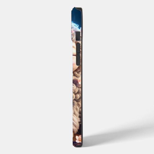 Fantasy Niedlich Babies Sheep Wolf Case-Mate iPhone Hülle (Rückseite / Links)