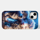 Fantasy Niedlich Babies Sheep Wolf Case-Mate iPhone Hülle (Rückseite (Horizontal))