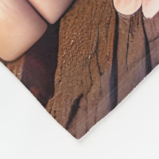 Fantasy Niedlich Babies Sheep Wolf Fleecedecke (Ecke)