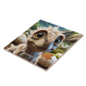 Fantasy Niedlich Baby Dino Jungle Fliese (Seite)