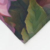 Fantasy Niedlich Baby Dragon Blume Fleecedecke (Ecke)