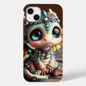 Fantasy Niedlich Baby Dragon Glass Case-Mate iPhone Hülle (Rückseite)