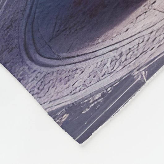 Fantasy Niedlich Baby Dragon Staff Fleecedecke (Ecke)