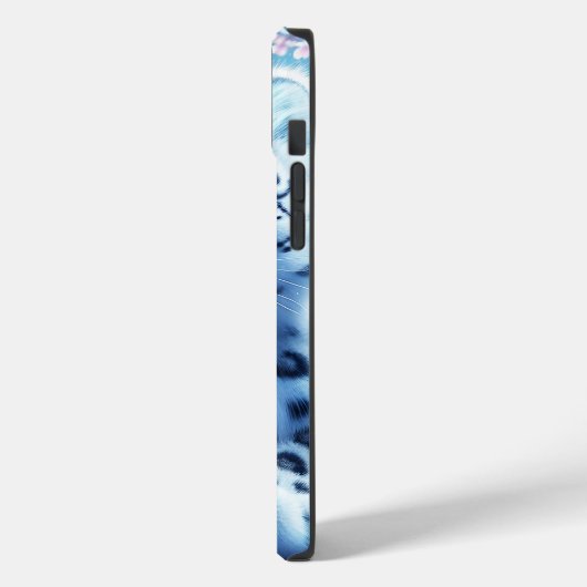 Fantasy Niedlich Baby Snow Leopard Case-Mate iPhone Hülle (Rückseite / Links)