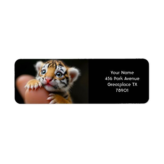 Fantasy Niedlich Baby Tiger Finger (Vorne)