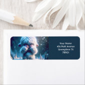 Fantasy Niedlich Baby Yeti Winter (Insitu)