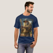 Fantasy Niedlich Baseball Wizard Bat T-Shirt (Vorne ganz)