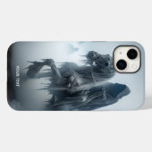 Fantasy Niedlich Battle Man Horse Case-Mate iPhone Hülle (Rückseite (Horizontal))