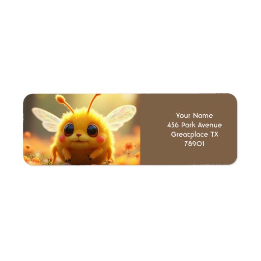 Fantasy Niedlich Bee Bug Sun (Vorne)