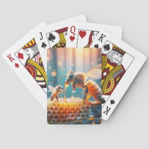 Fantasy Niedlich Bees Momma Baby Spielkarten