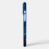 Fantasy Niedlich Biolumineszenz Blaue Blume Case-Mate iPhone Hülle (Rückseite / Links)