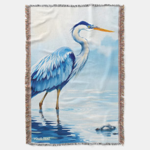 Fantasy Niedlich Bird Blue Wcolor Decke