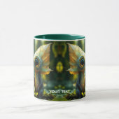 Fantasy Niedlich Blätter Forest Liebe Tasse (Zentrum)
