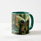 Fantasy Niedlich Blätter Forest Liebe Tasse (VorderseiteRechts)
