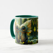 Fantasy Niedlich Blätter Forest Liebe Tasse (Vorderseite Links)