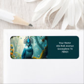 Fantasy Niedlich Blue Bird Forest (Insitu)