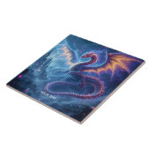 Fantasy Niedlich Blue Dragon City Fliese (Seite)