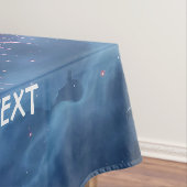 Fantasy Niedlich Blue Dragon City Tischdecke (Beispiel)