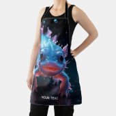 Fantasy Niedlich Blue Lächeln Axolotl Schürze (InSitu)