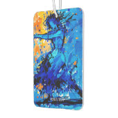 Fantasy Niedlich Blue Orange Dancer Autolufterfrischer (Links)