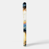 Fantasy Niedlich Boat Sunset Lake Case-Mate iPhone Hülle (Rückseite / Links)