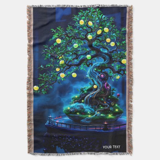 Fantasy Niedlich Bonsai Tree Lights Decke (Vorderseite Vertikal)