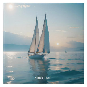 Fantasy Niedlich Boote Sun Fliese