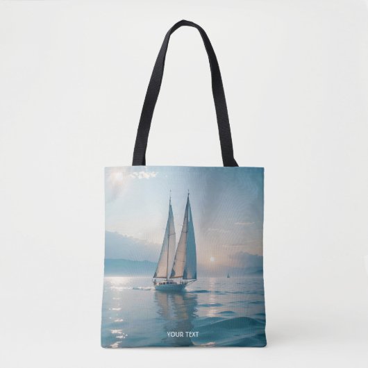 Fantasy Niedlich Boote Sun Tasche (Vorderseite)