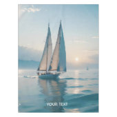 Fantasy Niedlich Boote Sun Tischdecke (Vorderseite)