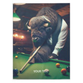 Fantasy Niedlich Buffalo Snooker spielen Tischdecke (Vorderseite)