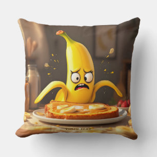 Fantasy Niedlich Butter Banana Toast Kissen