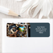 Fantasy Niedlich Camera Painting Landschaft (Insitu)