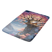 Fantasy Niedlich Cherry Blossom Trem Badematte (Schrägansicht)