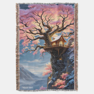 Fantasy Niedlich Cherry Blossom Trem Decke