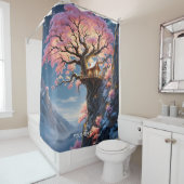Fantasy Niedlich Cherry Blossom Trem Duschvorhang (Beispiel)