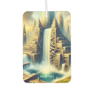 Fantasy Niedlich City Colossal Wasserfall Autolufterfrischer