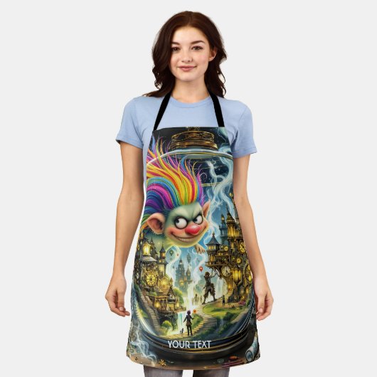 Fantasy Niedlich City Crafting Troll Schürze (Getragen)