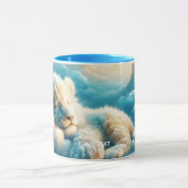 Fantasy Niedlich Clouds Baby Lion Tasse (Zentrum)