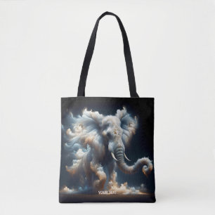 Fantasy Niedlich Clouds Elephant Smoke Tasche