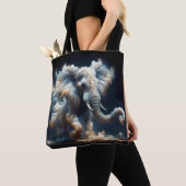 Fantasy Niedlich Clouds Elephant Smoke Tasche (Von Nahem)