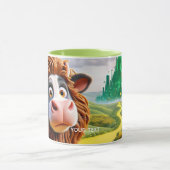 Fantasy Niedlich Cow Lion Road Tasse (Zentrum)